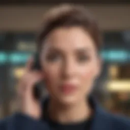 Visual representation of iPhone settings to block calls