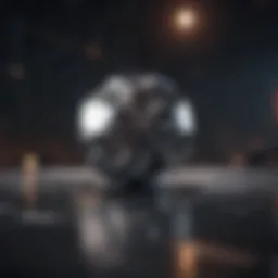 Abstract geometric design wallpaper