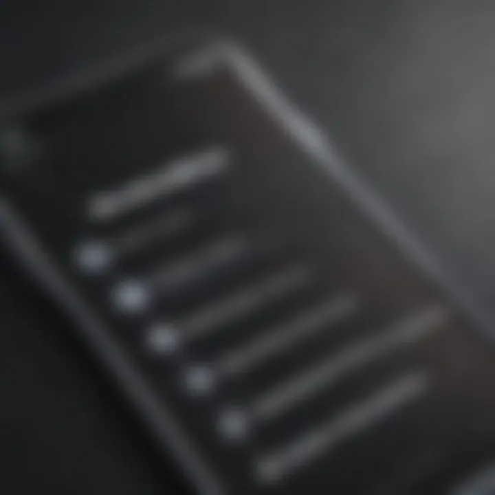 iPhone screen displaying subscription management options