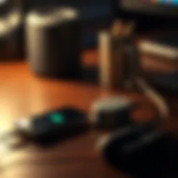Anker charger connected to iPhone 12