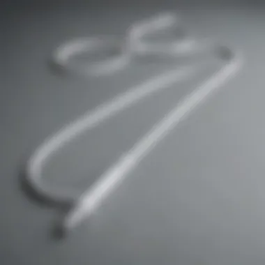 Modern Design of the Apple Pencil Leash A sleek Apple Pencil leash showcasing its modern design