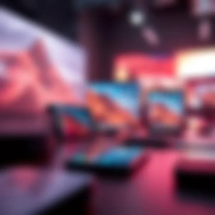 Visual representation of the Apple ecosystem illustrating seamless device integration