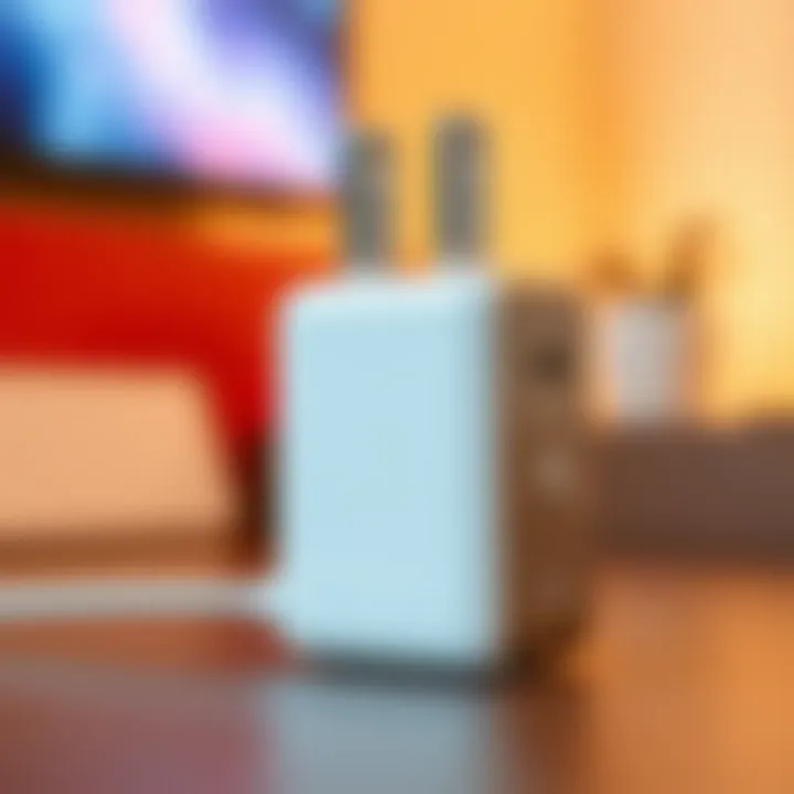 Design and Ports of the 61W Apple Charger Detailed view of the 61W Apple charger showing its design and ports.