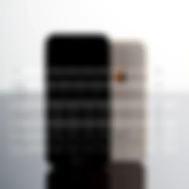 Comparison chart of iPhone models