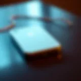 iPhone SE showcasing sleek design