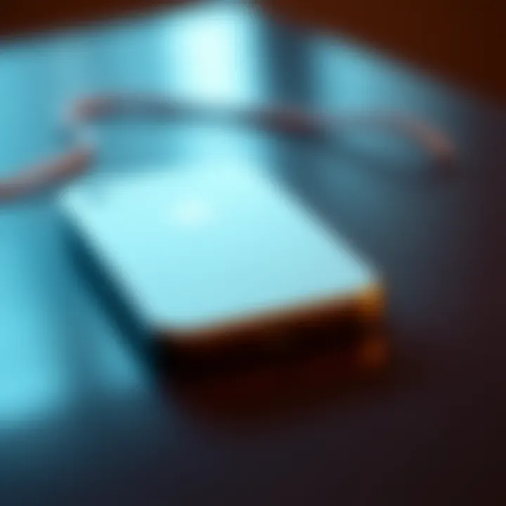 iPhone SE showcasing sleek design