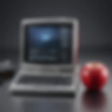 Impact on the Portable Computing Landscape Comparison chart illustrating the impact of Macintosh Portable on portable computing