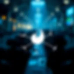 Visual representation of the Tor network on mobile devices