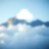 Cloud storage interface showcasing photo upload feature