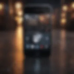 Powering down iPhone with buttons