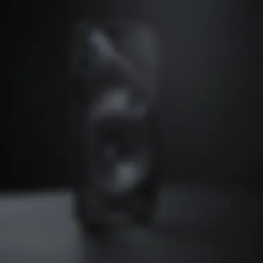 Sleek Sophistication Dark mode wallpaper for iPhone 12