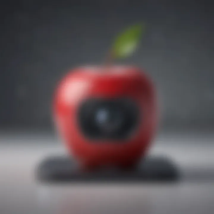 A series of Apple products with tags showing eligibility for returns