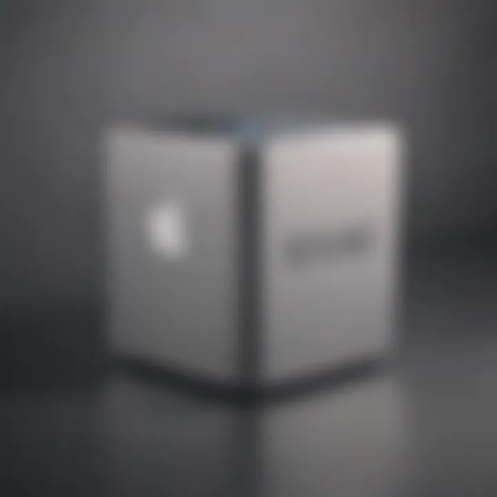 Visual representation of iCloud storage plans