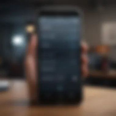 Exploring the Details of AT&T Porting Offers A close-up of a smartphone displaying AT&T's porting offer details.