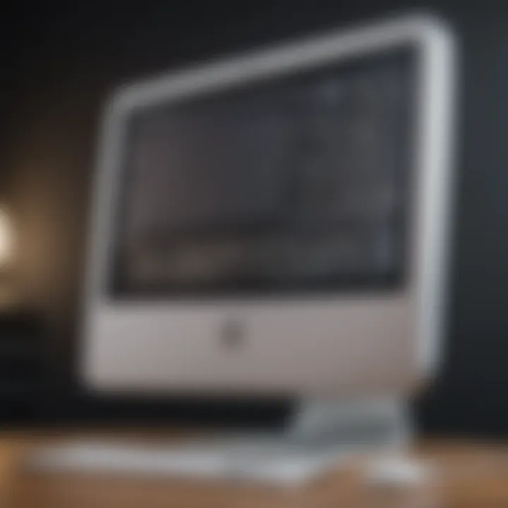 Diagram illustrating different types of iMac memory
