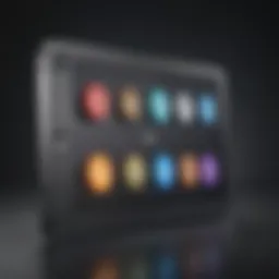 Overview of iPad buttons layout