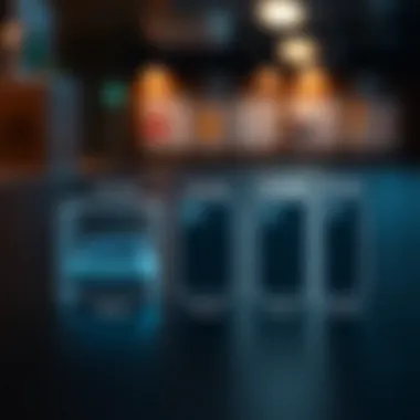 Illustration of user experience with different storage sizes