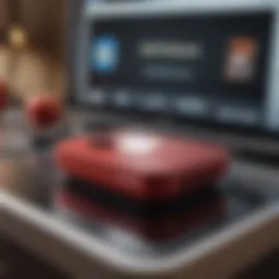 Illustration of Apple Arcade logo with a gaming console