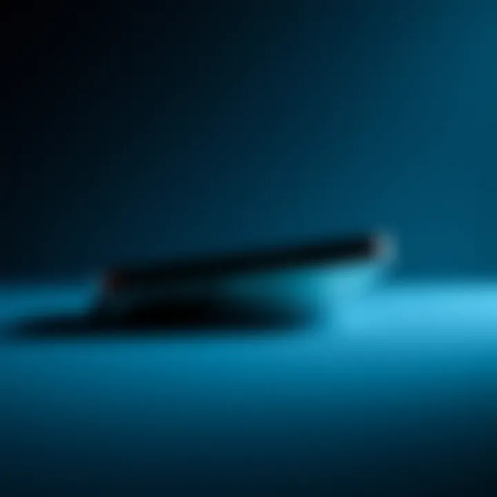 Slim Side Profile of iPhone 12 Mini Side profile of the Apple iPhone 12 Mini highlighting its slimness