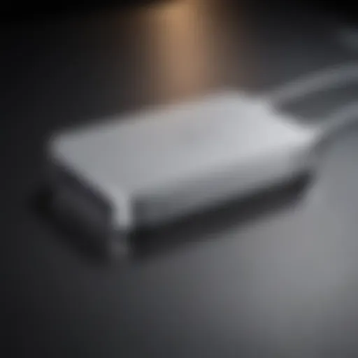 Sleek design of the MagSafe Battery Pack