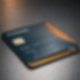 Visual representation of a virtual debit card in a digital wallet