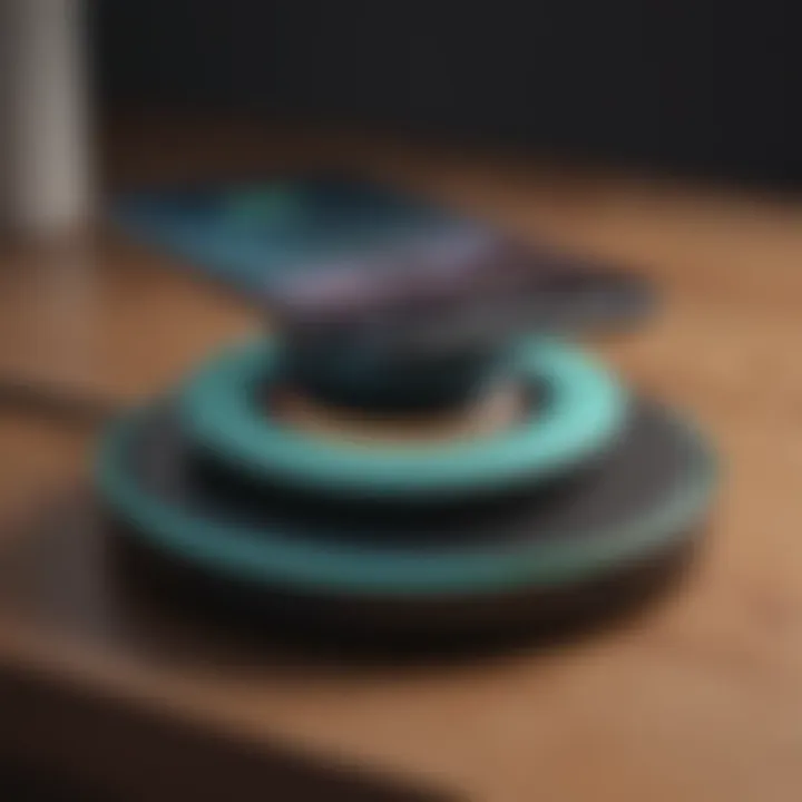 Wireless charger and popsocket enhancing user experience