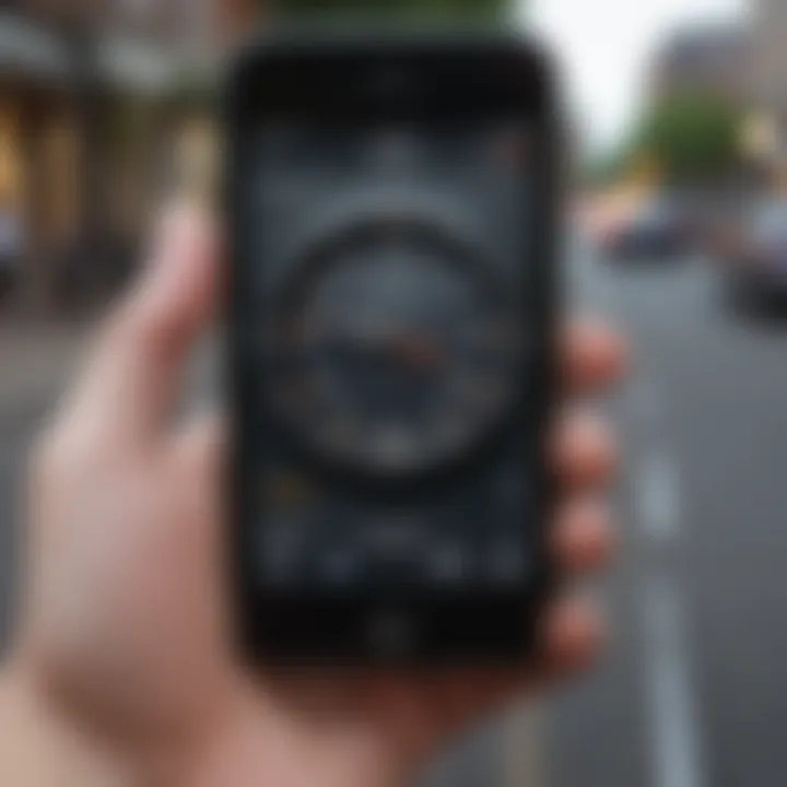 User-Friendly Mile Counter Navigation on iPhone