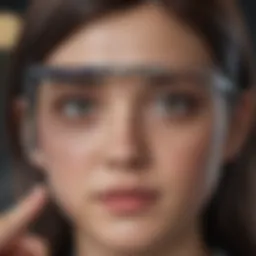 Google Lens interface showcasing text recognition