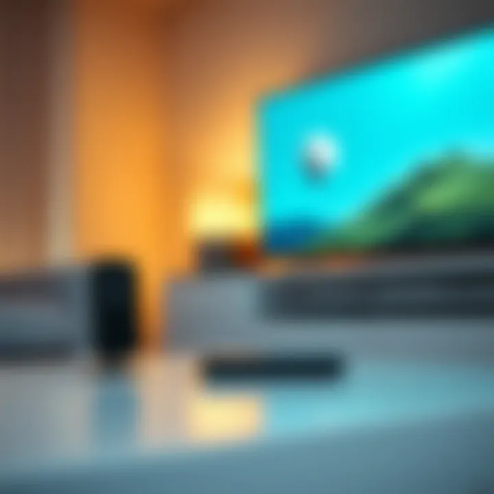 Wireless connection for FaceTime on TV