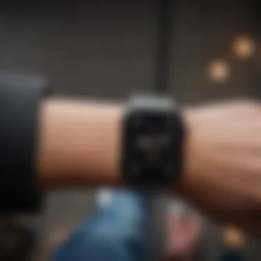 Apple Watch SE size comparison on different wrists for lifestyle suitability